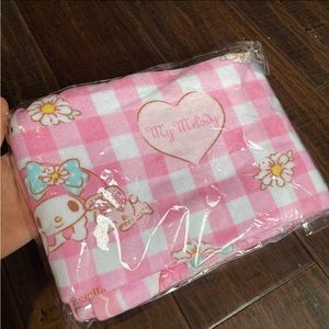 Sanrio My Melody Pink Gingham Towel